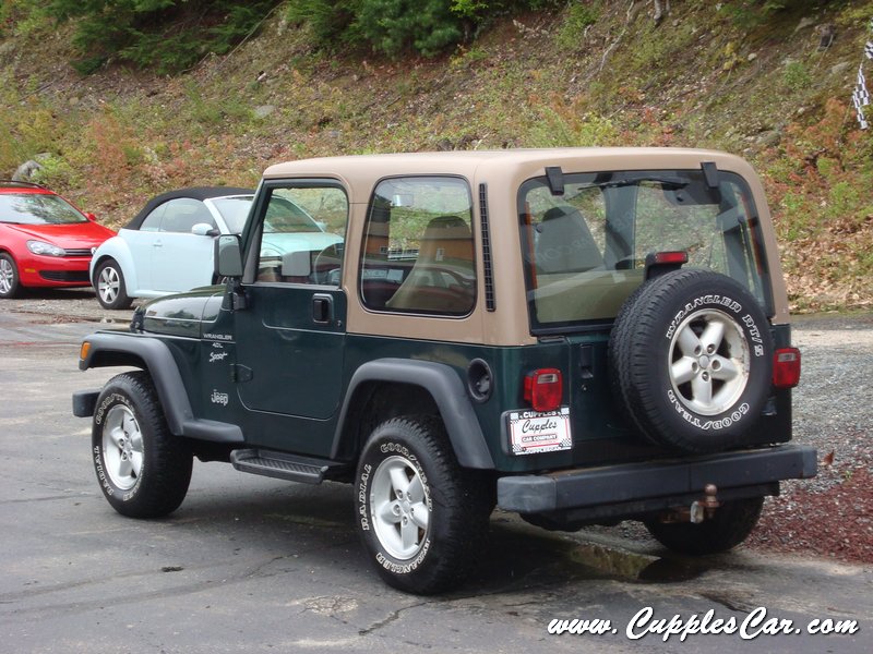 1999 Jeep Wrangler 4X4 4.0L Sport for sale in Laconia, NH Cupples